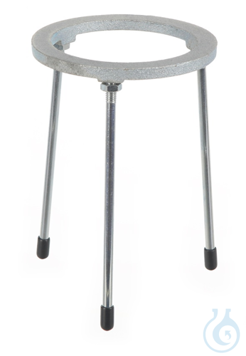 Tripods malleable cast iron zinc, plated, DxH=120x210mm - Luminix Health
