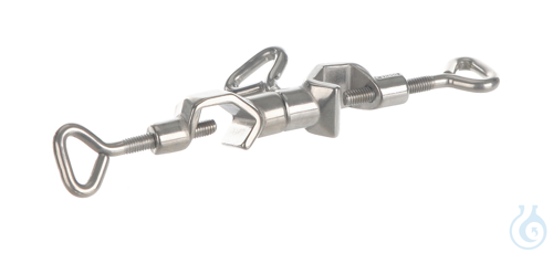 Image of Bosshead 18/10 steel, swivel type, d=16,5mm - Luminix Health