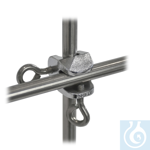 Image of Bosshead for frames 18/10 steel, d=13,5mm, ring screw - Luminix Health