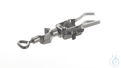 Burette clamp 18/10 steel, w. bosshead, d=0-20mm - Luminix Health
