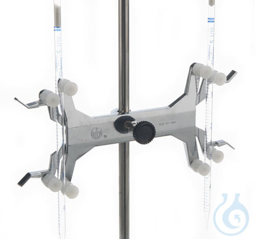 Image of Burette holder alu w. Bosshead, d=0-13mm - Luminix Health