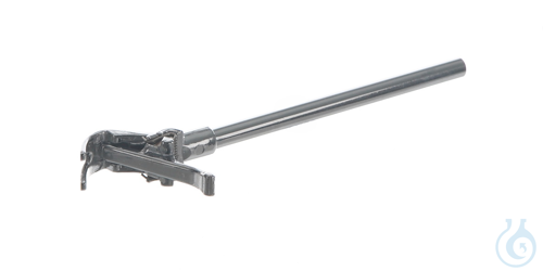 Image of Burette/Thermometer clamp w. shaft, chromium plated, d=0-25mm - Luminix Health
