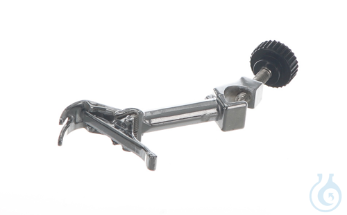 Image of Burette/Thermometer clamp w. bosshead, chromium pl.,d=0-25mm - Luminix Health