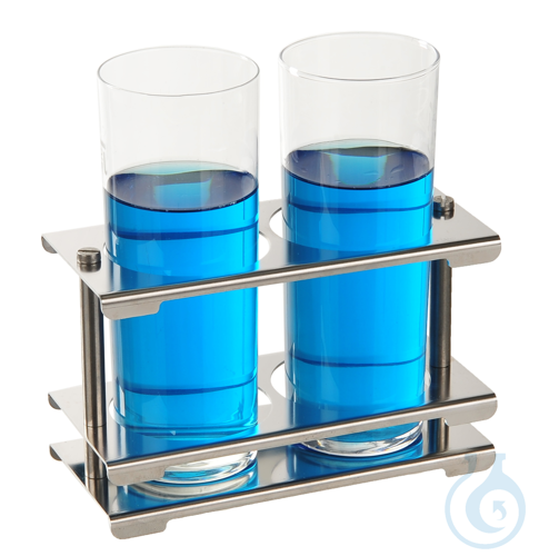 Test tube stand 18/10 steel, detachable, 4x12 - Luminix Health