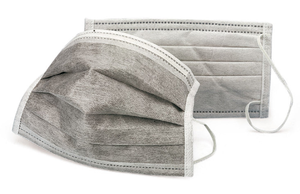 Image of Activated carbon mouth-nose mask, no PPE