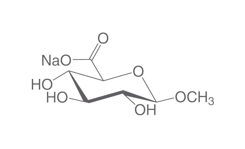 1-O-Methyl-beta-D-glucuronic acid, Na, min. 99 %, for biochemistry, 250 mg - Luminix Health