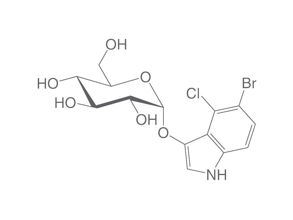 5-Bromo-4-chloro-3-indoxyl-α-D-glucopyranoside, 100 mg, >=98 %, for biochemistry - Luminix Health