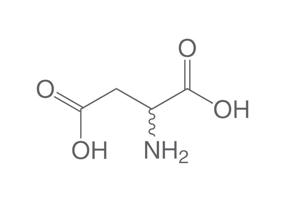 DL-Aspartic acid, min. 98 %, for biochemistry, 25 g, plastic - Luminix Health