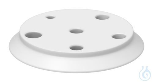 Image of Flat flange lid, PTFE, DN 150, Type 2 - Luminix Health