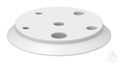 Image of Flat flange lid, PTFE, DN 150, Type 3 - Luminix Health