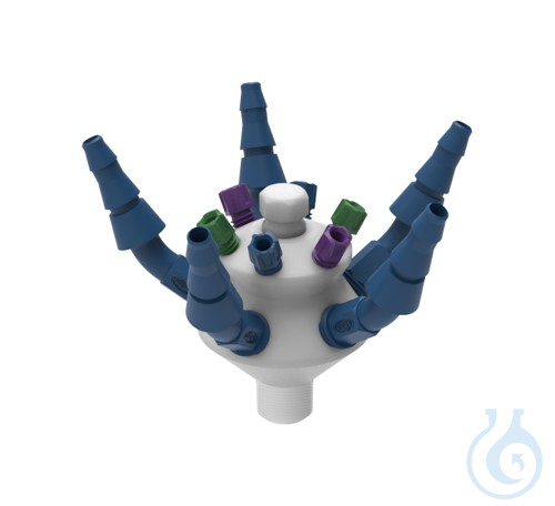 HPLC collector PTFE, NPT 1/8''