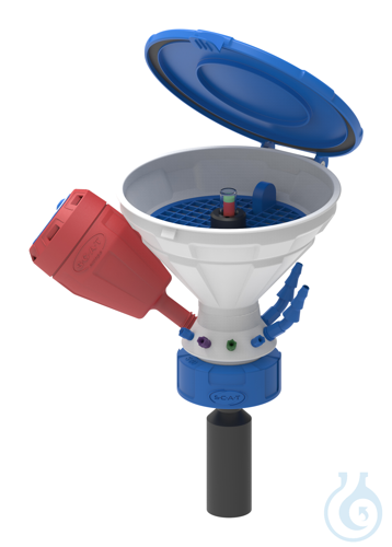 Image of Universal Waste Hub ''JAN'', S60/61 with level indicator - Luminix Health