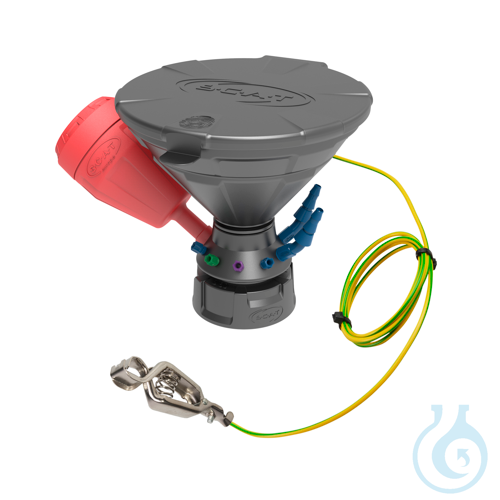 Image of Universal Waste Hub ''JAN'', S60/61, electrostatic conductive - Luminix Health