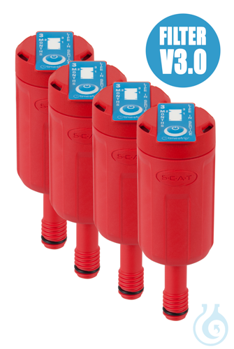 Image of Exhaust filter S, V3.0, Indicator, PU= 4pcs. - Luminix Health