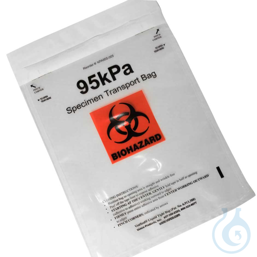 Image of PathoPouch™ A5 Specimen Bag with Absorbent - Category A and B, 95kPa - Luminix Health