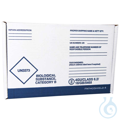 Image of PathoShield™ 4 w A4 Pouch - Category A - Complete Shipping Solution - Luminix Health
