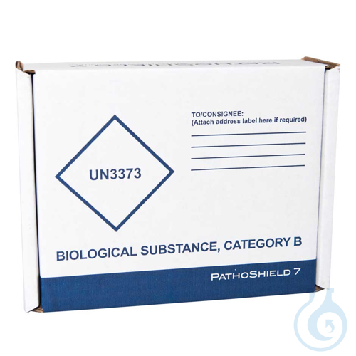 Image of PathoShield™ 7 w A5 Pouch - Category A - Complete Shipping Solution - Luminix Health