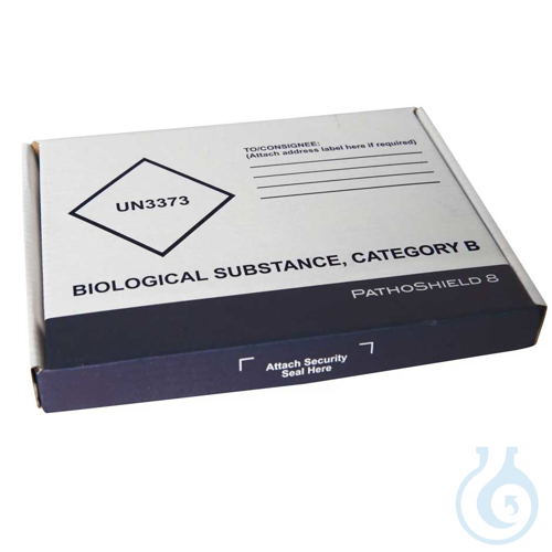 Image of PathoShield™ 8 w A5 Pouch - Category A - Complete Shipping Solution - Luminix Health