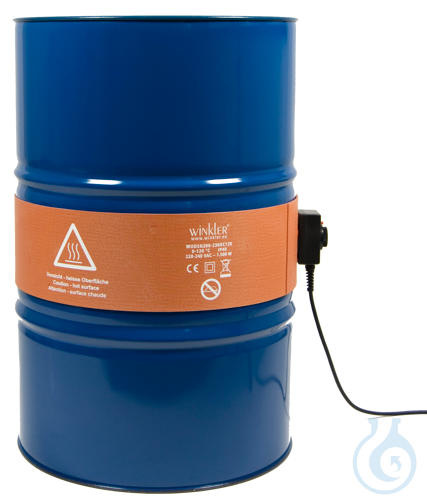 Drum heater Type WODS 60L 230V 500W Tmax. 120°C - Luminix Health