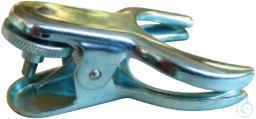 Clip for Spherical Ground Glass Joint - size 13/6 - stainless steel - Luminix Health