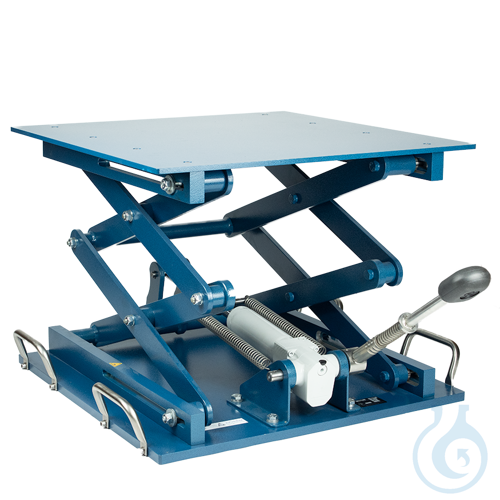Hydraulic Laboratory Jack - 600 x 600 mm - powder coated - Luminix Health