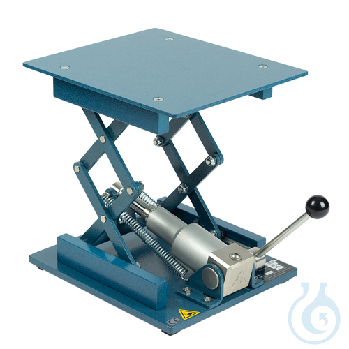 Hydraulic Laboratory Jack - 200 x 230 mm - powder coated - with double anti-sag - Luminix Health