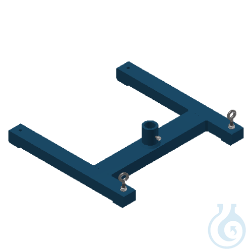 Image of Stand Base for Stand Rods Ø 34 mm - width 500 mm - powder coated - Luminix Health