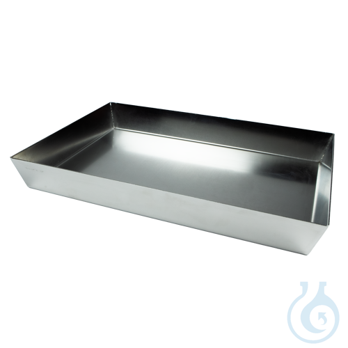 Laboratory Tray - 400 x 300 x 40 mm - 316Ti - Luminix Health