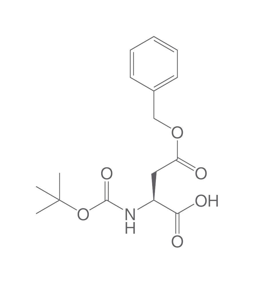 Boc-L-Aspartic acid-(OBenzyl), PEPTIPURE® min. 98,5 %, for biochemistry, 5 g - Luminix Health