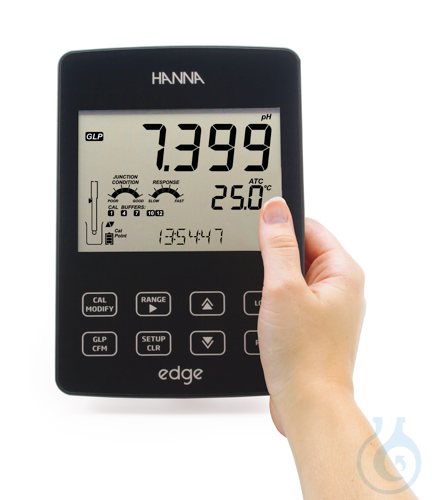 Image of edge dedicated pH/EC/DO Meter supplied without HI11310 - Luminix Health