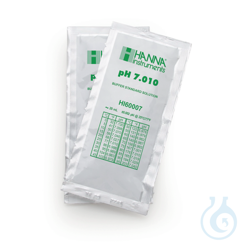 Image of 7.010 pH Value @ 25°C, (25) 20 mL sachets