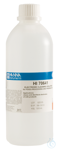 Image of Cleaning and Disinfection Solution for Dairy Products, 500 mL bottle - Luminix Health
