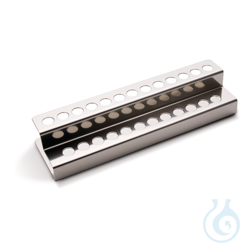 Rack for test tube cooling (25 holes) - Luminix Health