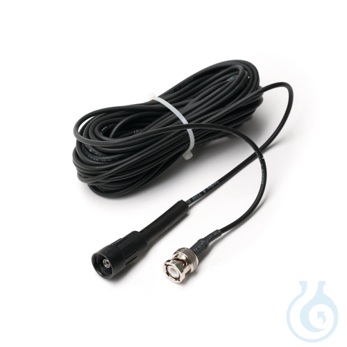 Connection cable, 3 mm diameter, with screw and BNC connectors, 10 m - Luminix Health