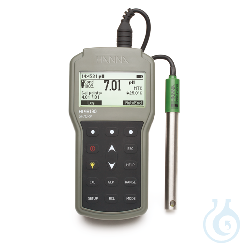 Image of Professional Waterproof Portable pH/ORP Meter supplied without HI12963 - Luminix Health