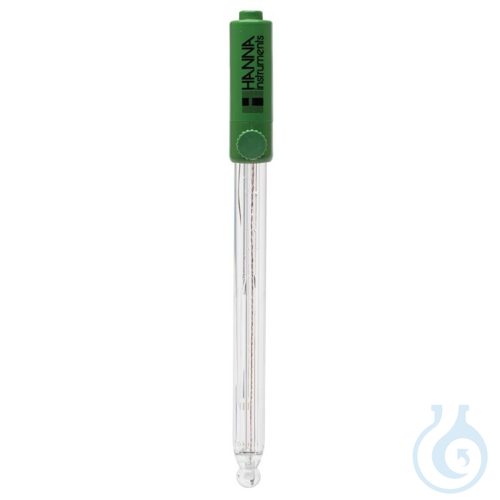 Refillable Glass Body pH Electrode with Quick Connect DIN Connector - Luminix Health