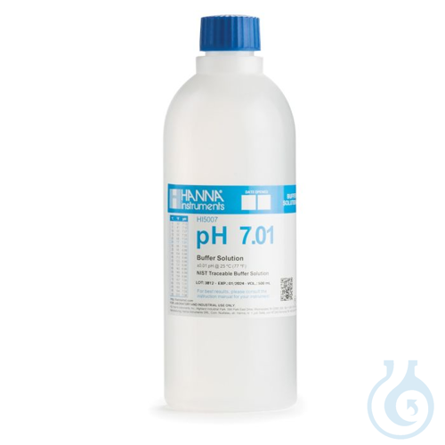 Image of 7.01 pH Value @25°C, (1) 1 L bottle