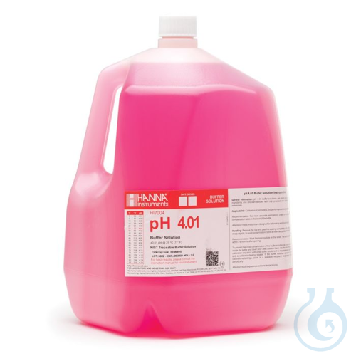 Image of 4.01 pH Value @25°C, 1?llon (3.78 L) bottle