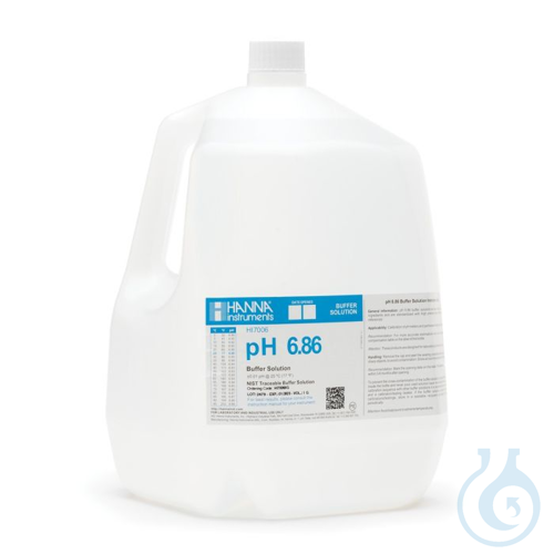 Image of 6.86 pH Value @25°C, 1?llon (3.78 L) bottle
