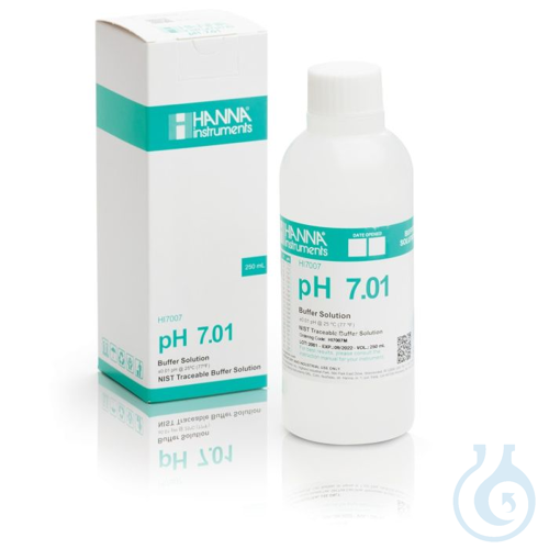 Image of pH 7.01 @ 25°C Buffer Solution, 230 mL bottle - Luminix Health