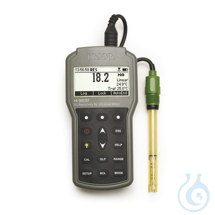 Image of Professional Resistivity meter with flow through cell - Luminix Health