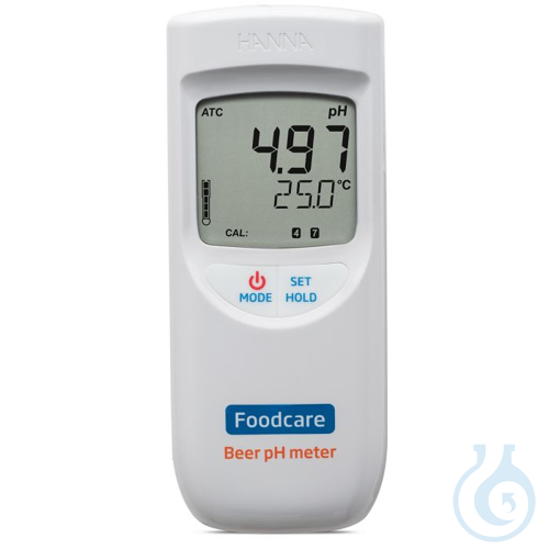 Image of Beer Analysis pH Portable Meter - Luminix Health