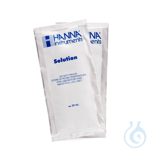 Image of 35.00 ppt @ 25°C salinity calibration standard sachets , (25 x 20mL)
