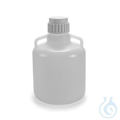 Image of Carboy with handles, PP, 10 l - Luminix Health