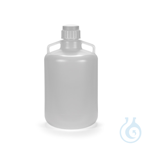 Image of Carboy with handle, heavy duty, PP, 20 l - Luminix Health