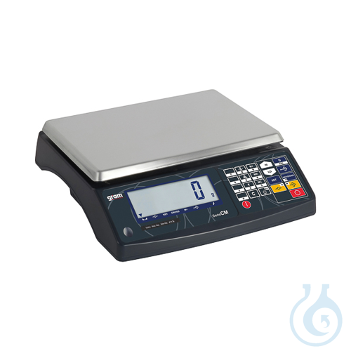 Image of Top loading scale, CM series, 3000 g, EU plug - Luminix Health