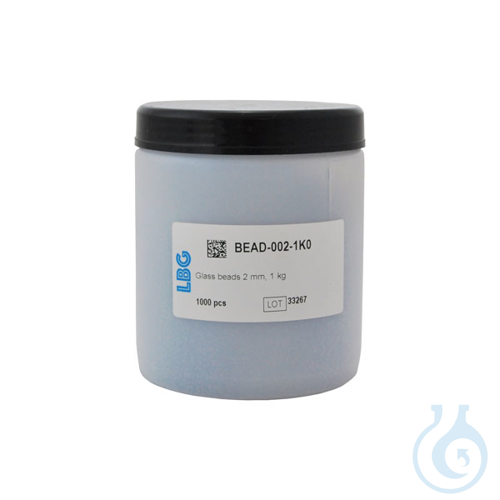 Image of Glass beads 2 mm, 1 kg - Luminix Health