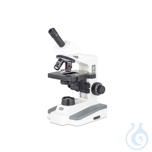 Image of Biological microscope, MOTIC, B1-211E SP, monocular head, EU plug - Luminix Health