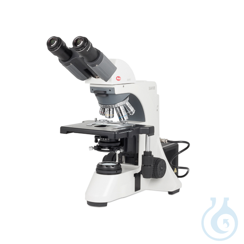 Image of High-end biological microscope, MOTIC, BA-410E, binocular, EU plug - Luminix Health