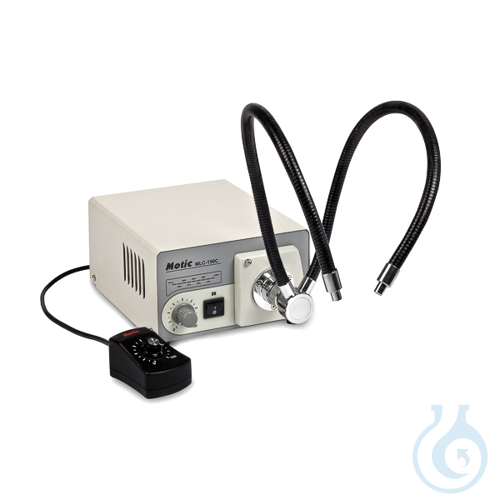Image of Gooseneck 1-arm light guide, EU plug - Luminix Health